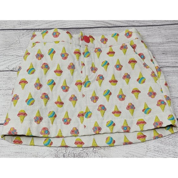 Osh Kosh Toddler Girls Ice Cream Cone Elastic Back Waist Skirt with Pockets 2T - Picture 1 of 5